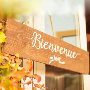 Panneau “Bienvenue”